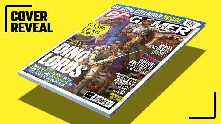 PC Gamer magazine's new issue is on sale now: Dinolords