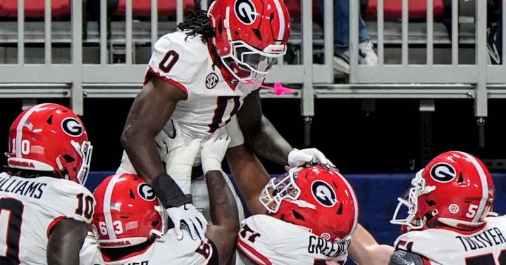 No. 3 Georgia brats No. 10 Alabama to win SEC championship