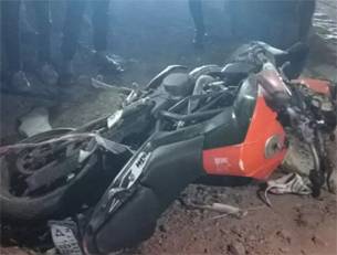 Uppinangady: Bike rider seriously injured in head