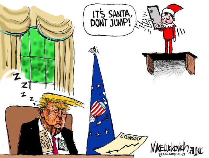 Cartoon: Elf on the