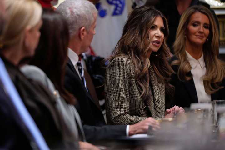 Kristi Noem Mocked for Thanking Trump for Keeping Hurricanes Away: ‘It’s a Cult’