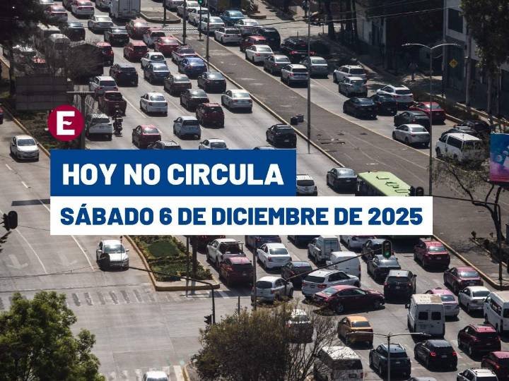 ¡Hay multa! ¿Cómo aplica el Hoy No Circula el primer sábado de diciembre?