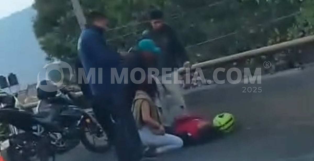 Dos accidentes viales en Morelia este lunes; una mujer resultó herida