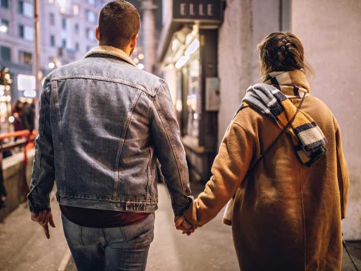 We went on our first date night as new parents. I thought it would be harder to leave our daughter with a babysitter.