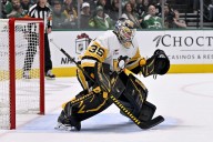 Oilers acquire Penguins goalie Tristan Jarry for Stuart Skinner, Brett Kulak and 2029 pick