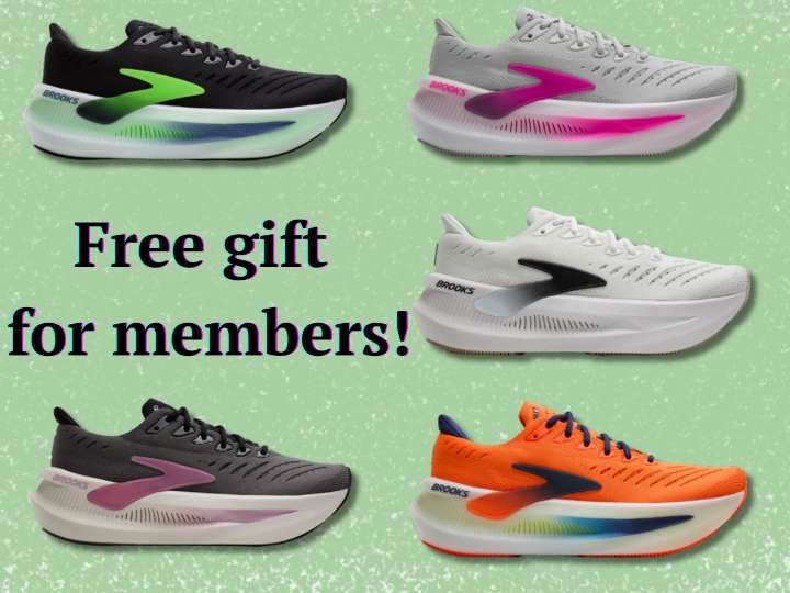 Brooks is having a special holiday promotion that gives you a free gift with these new running shoes