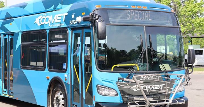 The COMET awarded grant to replace buses