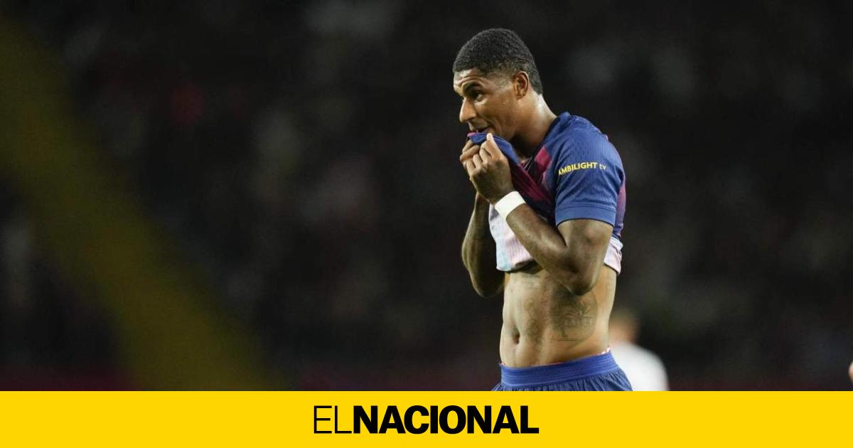 Rashford no acepta el nuevo rol en el Barça
