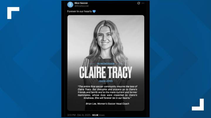 Former Rice athlete dies at the age of 19