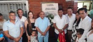 Develan placa en Maicao en honor al exrepresentante conservador Marcos Iguarán