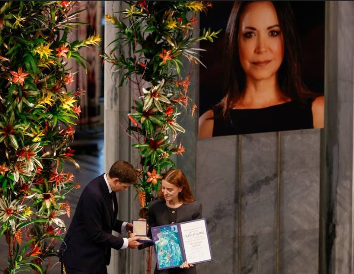 Un Nobel de Paz que alienta a la oposición venezolana