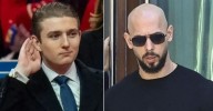 Barron Trump Bombshell: President's Son 'Admires' Accused Rapist Andrew Tate and Got 'Dating Advice' From His Pal, Mutual Friend Claims