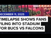 Fans file into Raymond James Stadium for Thursday Night Football