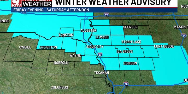 Dropping temps Friday, snow returns Friday night and Saturday morning