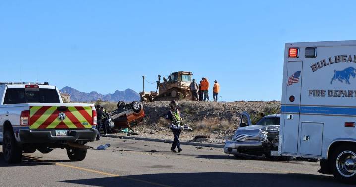 Three people taken to the hospital after rollover collision on Marina Boulevard Thursday
