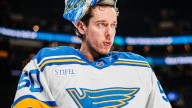 Aware of Olympic chatter, Blues' Binnington focuses on present