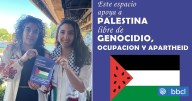 Comunidad chileno-árabe de Valdivia instala afiches en locales comerciales en apoyo a Palestina