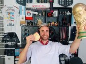 Nicolás Tagliafico reaccionó en vivo al sorteo del Mundial 2026 y analizó a los rivales de Argentina: "Son tres equipos ganables"