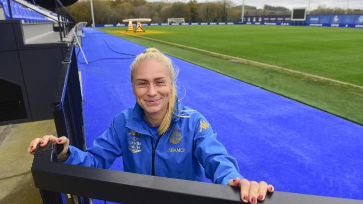 Merle Barth: «Mi gran objetivo al fichar por el Dépor era volver a disfrutar del fútbol»