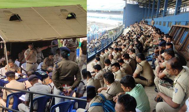 India vs South Africa T20I: Massive Security Cover for Barabati Stadium Showdown