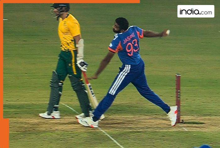 Jasprit Bumrah involved in MASSIVE controversy after equaling World Record in Team India's win over South Africa, fans say 'umpire is…'