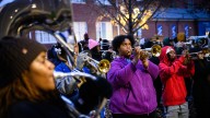 See Fayetteville State's Marching Bronco Xpress in action
