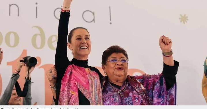 Claudia Sheinbaum destaca coordinación y autonomía tras la designación de Ernestina Godoy como nueva fiscal general de la República