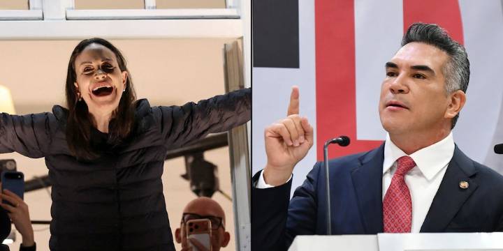 Alito Moreno felicita a Corina Machado por ganar el premio Nobel de la Paz y recrimina al gobierno mexicano por no apoyarla