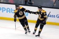Bruins star lost ‘close to 20 pounds’ after nasty injury