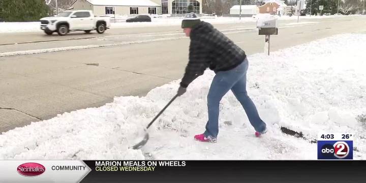 Reminder: Shoveling heavy snow can increase risk of heart attack