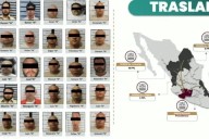 Trasladan a 25 reos de Michoacán a cárceles federales