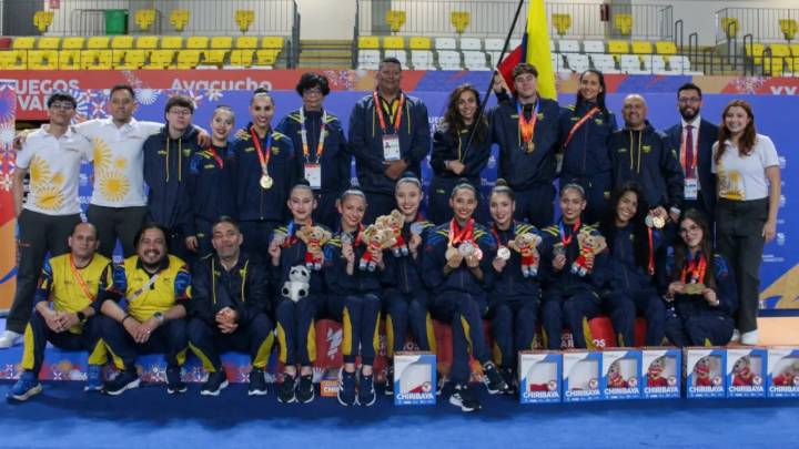 Dominio nacional en gimnasia de trampolín y rítmica de los Juegos Bolivarianos