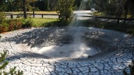 Old Yellowstone Pipes Taken Over By Mysterious Spring To Feed A Bubbling Mudpot