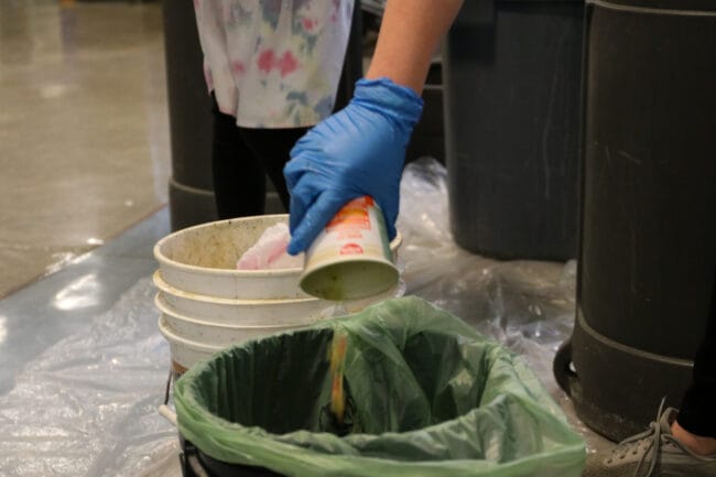 Thunder Mountain Middle School students teach peers about food waste and composting