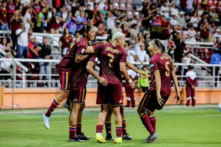La Vinotinto femenina goleó 6-0 a Perú en la Liga de Naciones
