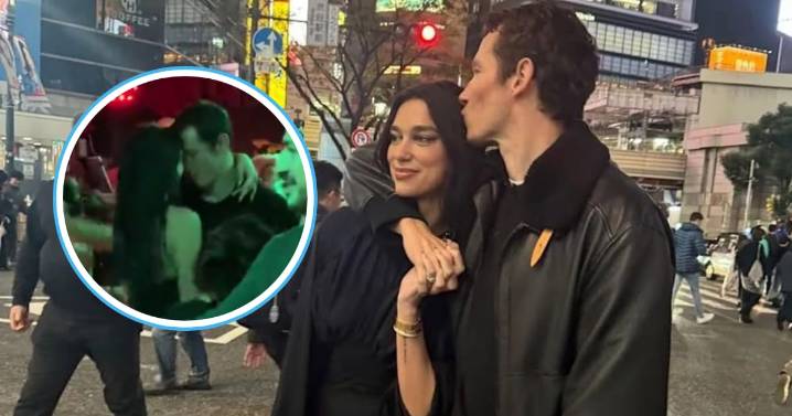 Dua Lipa y Callum Turner son captados bailando románticamente en CDMX