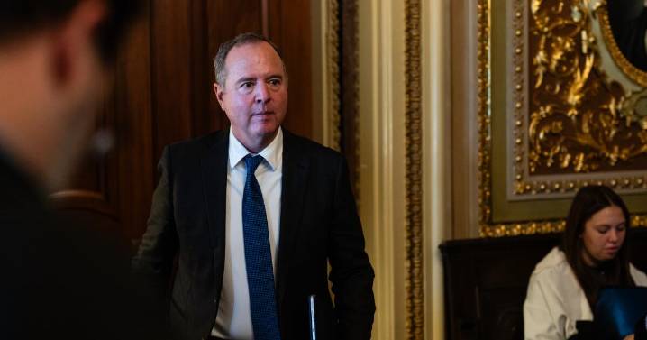 In first year in Senate, Schiff pushes legislation, party message and challenges to Trump