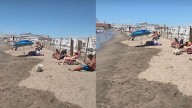 Malestar en Mar del Plata: avanzan los balnearios en Playa Grande y prácticamente se queda sin espacio público