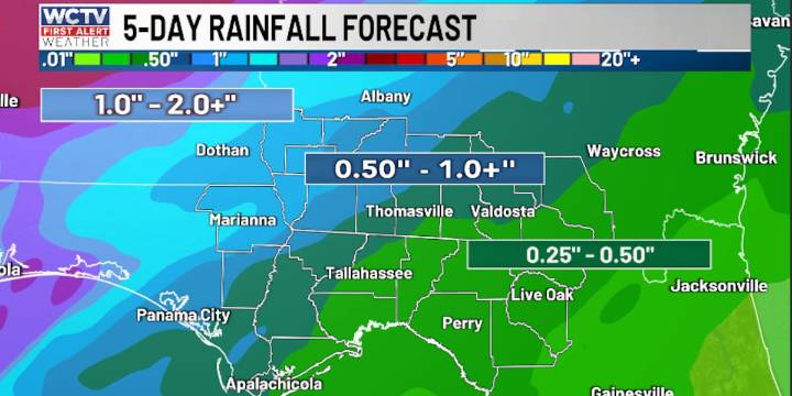 Tracking our best rain chance in quite a while 🌧️