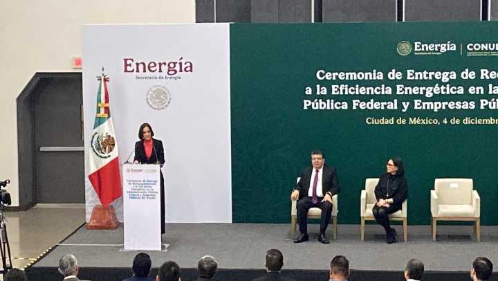Sener premia a empresas públicas que logran eficiencia energética