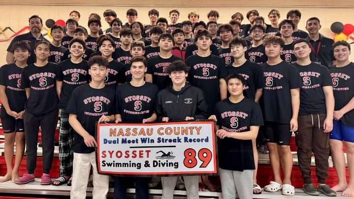 90 straight wins! Syosset makes Nassau swimming history