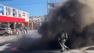 Indigentes provocan incendio en ductos de Prolongación Obregón y generan caos