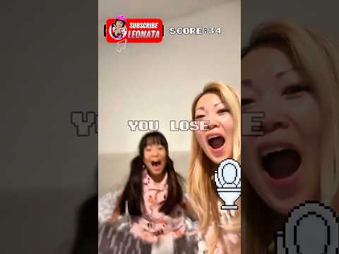 Funny game 🤣🤪 LeoNata family #shorts