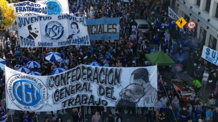 La marcha de la CGT contra la reforma laboral ya tiene confirmado la adhesión de ATE, CTA y la UOM