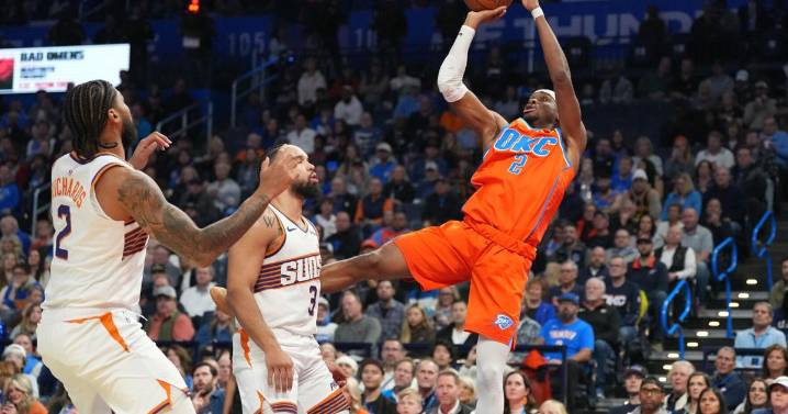 El Thunder iguala el récord de Golden State para el mejor inicio en la historia de la NBA