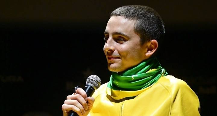 Timothee Chalamet Sports Brazil Flag Colors as He Promotes ‘Marty Supreme’ in São Paulo | Marty Supreme, Timothee Chalamet 