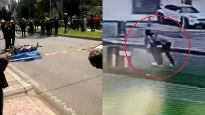 Joven estudiante murió durante un atraco en el norte de Bogotá; policía abatió a uno de los agresores