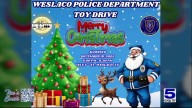 Weslaco Police Department holding toy drive