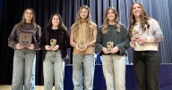 Princeton volleyball holds awards night