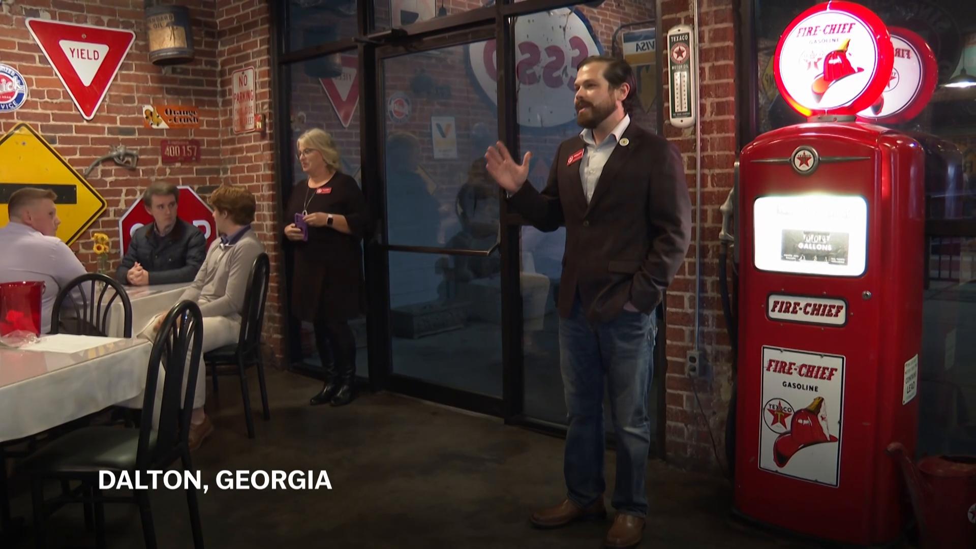 Marjorie Taylor Greene's constituents react to her conflict with President Trump